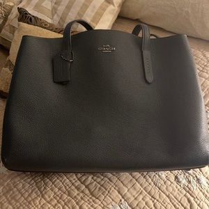 Coach three compartment shoulder bag. Great condition.